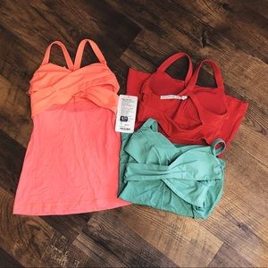 3 Lululemon Sport Bra Tops